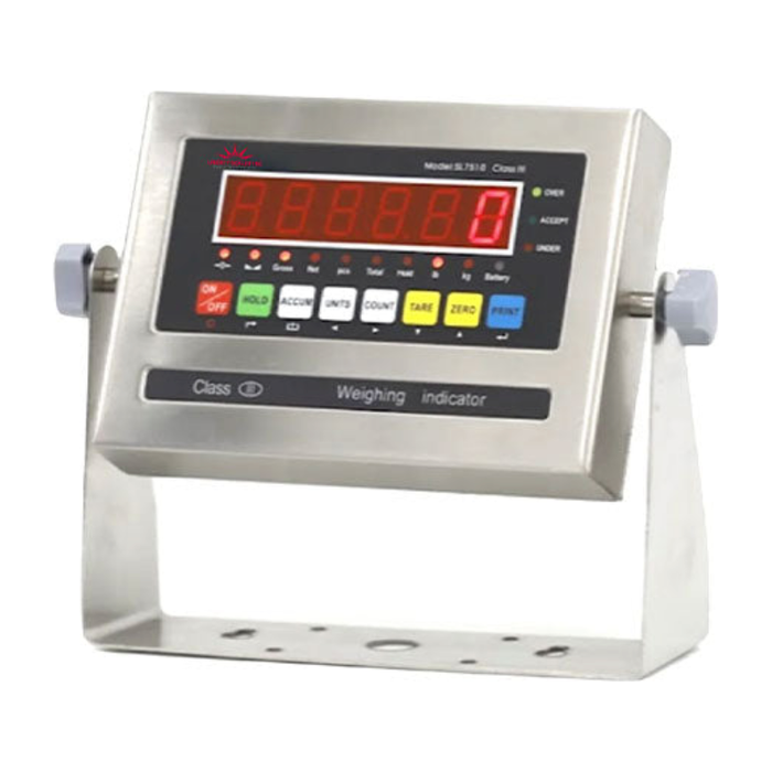 Liberty LS-7510-SS Stainless Steel Indicator with RS-232 port (Optional Battery, 4-20 MA or 0-5v Relay)