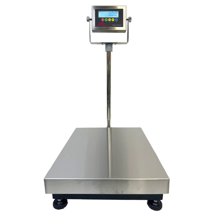 Liberty LS-916-20x16 Industrial Bench scale 20” x 16” Stainless steel platform & indicator 600 lb x .05 lb