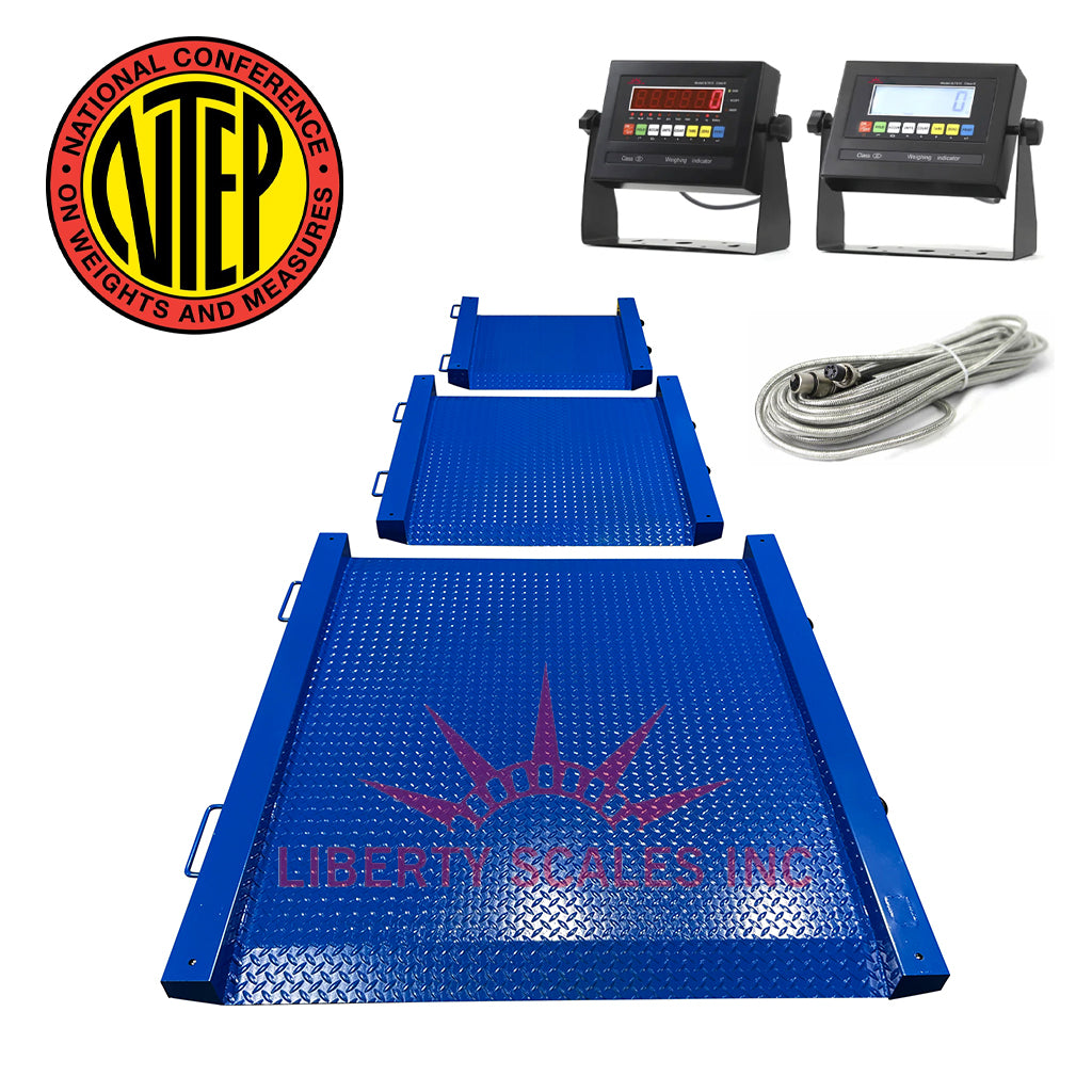 Liberty LS917 NTEP Certified Industrial Portable Drum scales in 3 siz