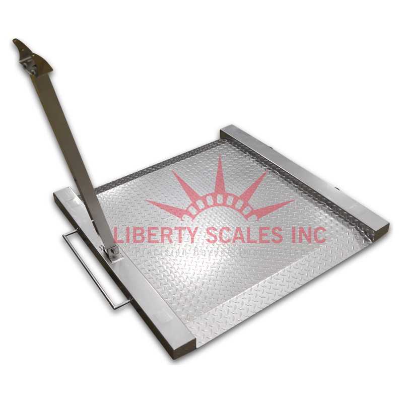 Liberty LS-Wheelchair-1k Aluminum Wheel Chair Drum Scale  1000 lb x .2 lb