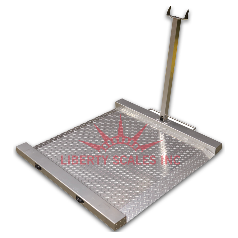 Liberty LS-Wheelchair-1k Aluminum Wheel Chair Drum Scale  1000 lb x .2 lb