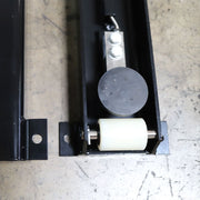 The load cell, foot and roller wheel are integrated to Liberty Scales weigh bar.