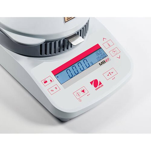 Ohaus, Moisture Analyzers, MB27, 90 g, 1 mg/0.01%