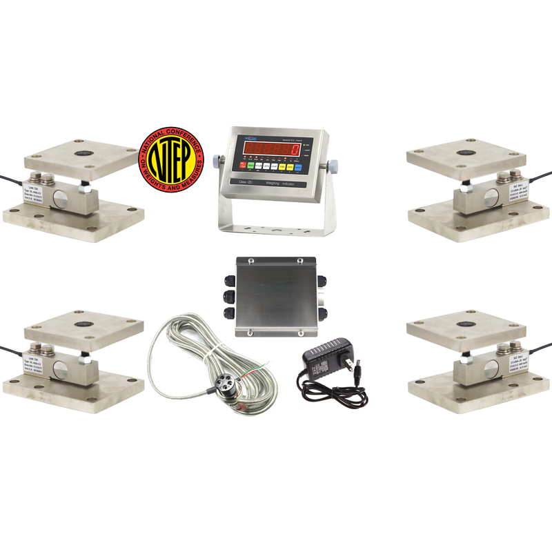 Liberty LS-730-TM Single ended shear beam Load cell Conversion kit weigh module for Scale Tank, Hoppers & vessels