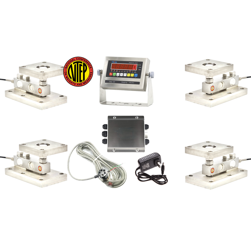 Liberty LS-730-TM Single ended shear beam Load cell Conversion kit weigh module for Scale Tank, Hoppers & vessels