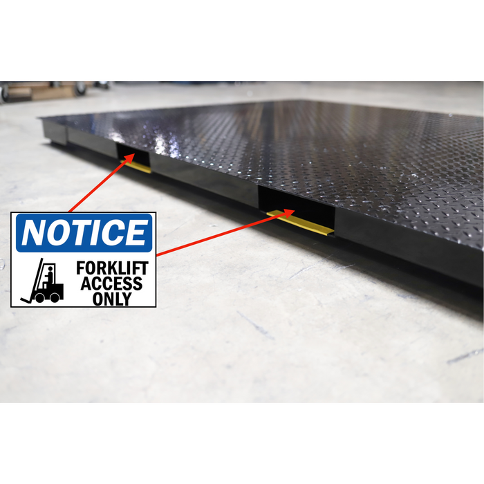 Liberty LS-900-FA Forklift Access industrial floor scales USA made NTEP Certified