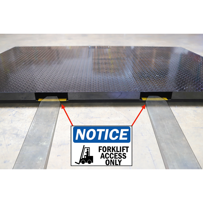 Liberty LS-900-FA Forklift Access industrial floor scales USA made NTEP Certified