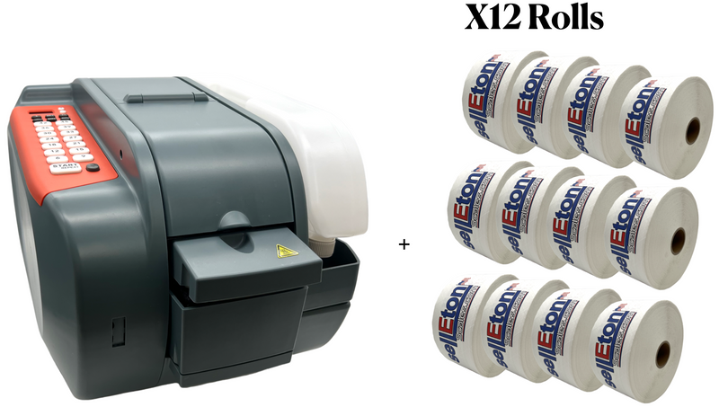 Liberty Scales LS-WMX-100 Automatic Water-Activated Kraft Tape Dispenser – Industrial Carton Sealer