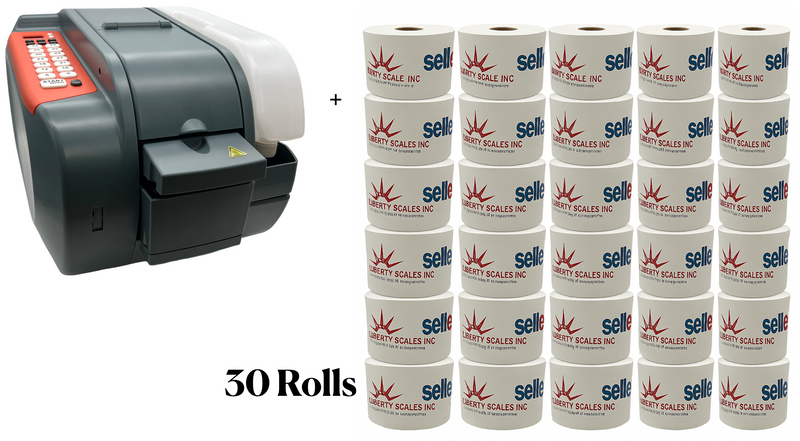 Liberty Scales LS-WMX-100 Automatic Water-Activated Kraft Tape Dispenser – Industrial Carton Sealer