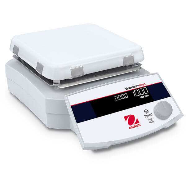 Guardian™ 5000 Hotplates & Stirrers - G52, E-G52ST07C, 20 L, 7×7 in (18×18 cm), 100V-120V