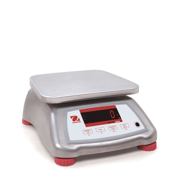 Ohaus 7.5" x 9.5" Valor 2000 V22XWE3T, 6 lbs x 0.001 lb - Libertyscales