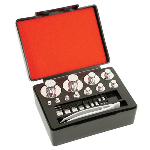 Ohaus ASTM Class 1 Weights with Certificate Model Weight Set, 50 g-1 g - Libertyscales