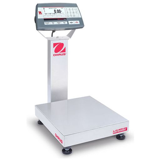 Ohaus 14"x12" Bench Scale, D52P25RTR1 50lbx25kg - Libertyscales