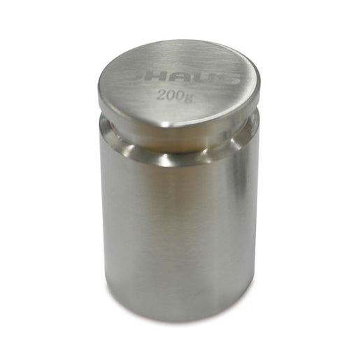 Ohaus ASTM Class 6 Weights - Cylindrical Model Weight, 200 g, Cyl, Body - Libertyscales