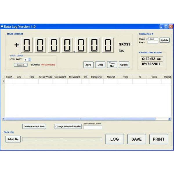 Liberty LS-PL-S Data Logging Software (S101 & S102)