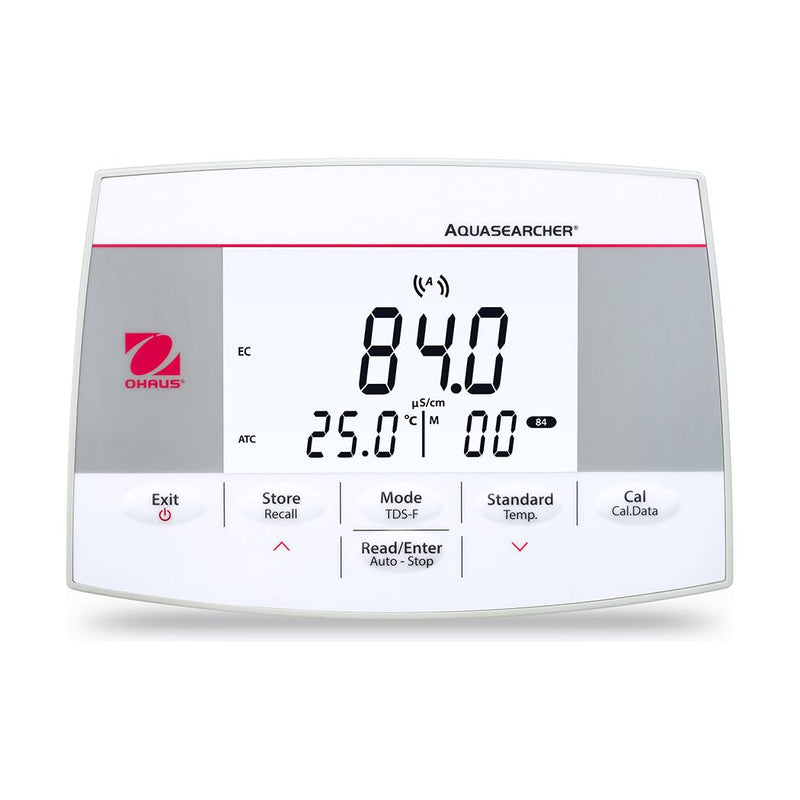 Ohaus AQUASEARCHER Benchtop Meters AB23EC-B,  0.0 – 199.9 μs/cm x ± .1%