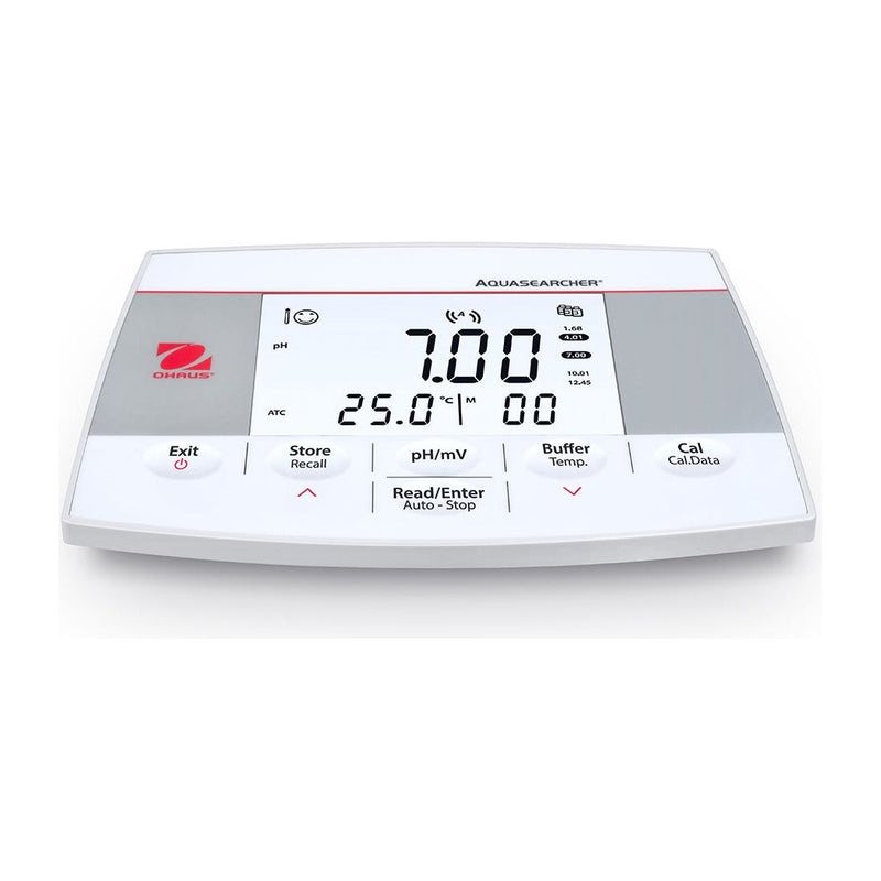 Ohaus AQUASEARCHER Bench Meter AB23PH-B,  0.00 to 14.00 pH, ± 1999 mV