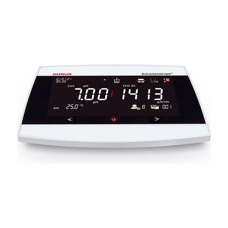 Ohaus AQUASEARCHER Multi-Parameter Bench Meter AB33M1-F,  -2.00 – 20.00 pH;-5 °C – 110 °C;-2000.00 – +2000.00 mV