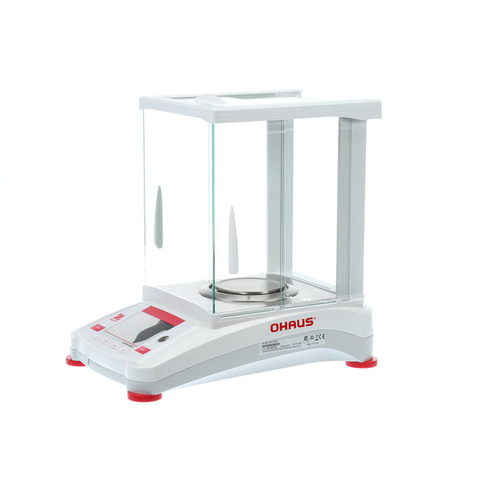 Ohaus Adventurer Electronic Balance Analytical, AX124 Stainless Steel, 120 g x 0.1 mg - Libertyscales