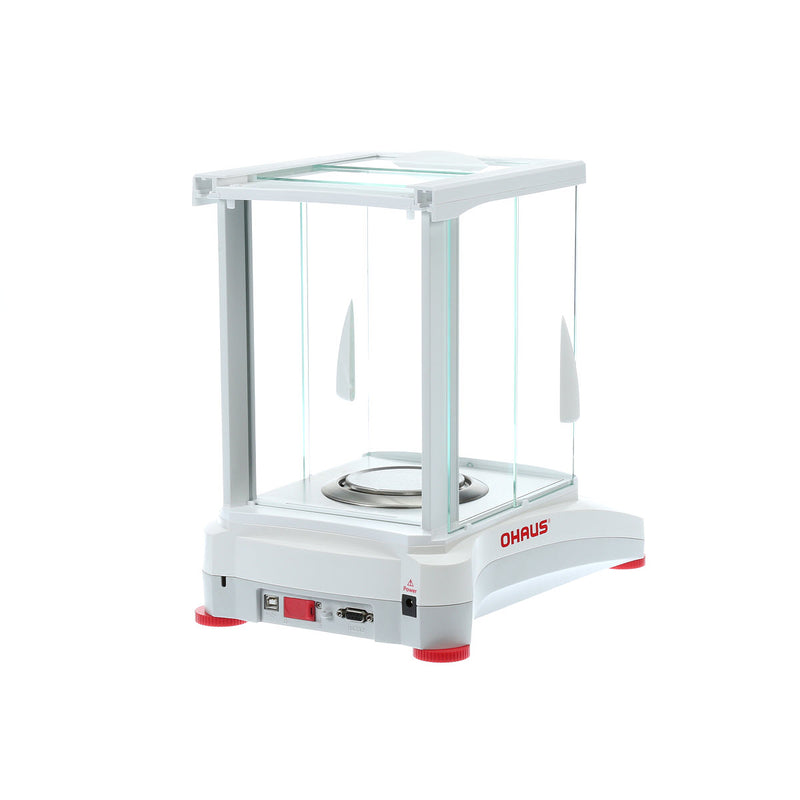 Ohaus Adventurer Electronic Balance Analytical, AX124 Stainless Steel, 120 g x 0.1 mg - Libertyscales