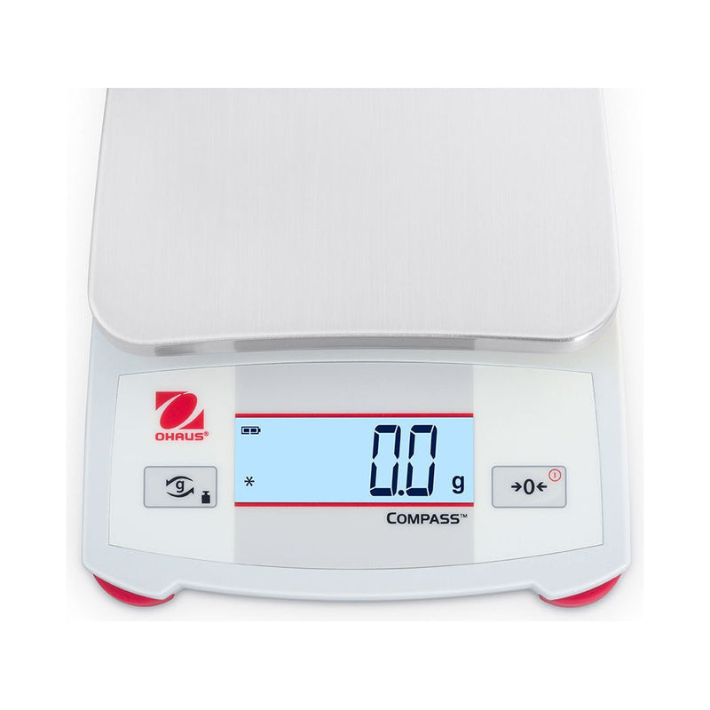 Ohaus 5.6"x5" CX Series Portable Balances CX1201 1200g x 0.1 g