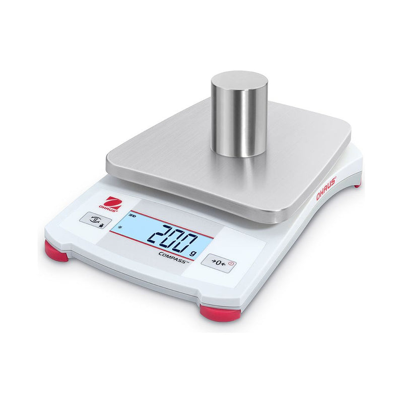 Ohaus 5.6"x5" CX Series Portable Balances CX221P 220 g x 0.1 g