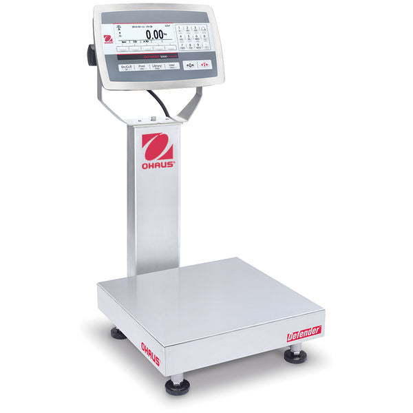 Ohaus Defender Bench Scales D52XW12RQR1, Legal for Trade, 25 lbs x 0.005 lb