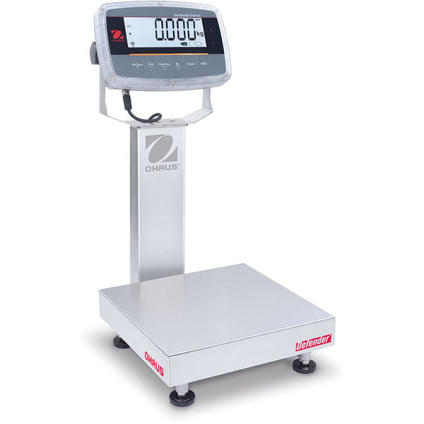 Ohaus Defender 6000 Washdown Bench Scale i-D61PW50WQR6, Legal for Trade, 100 lb x 0.005 lb