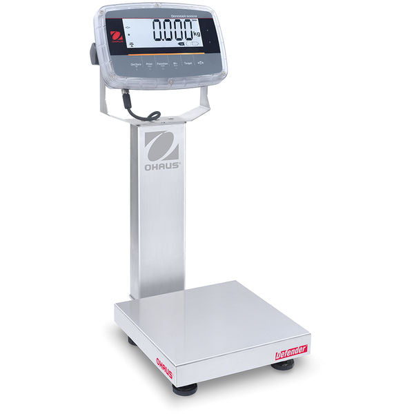 Ohaus Defender 6000 Washdown Bench Scale i-D61PW12WQS6, Legal for Trade, 25 lb x 0.001 lb