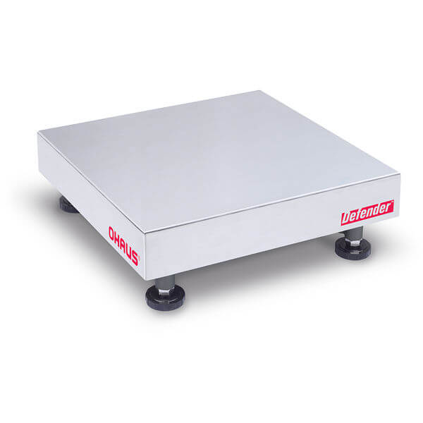 Ohaus 12"x 12" Defender Bases D12RQR, Stainless Steel 25lb x 0.001 lb