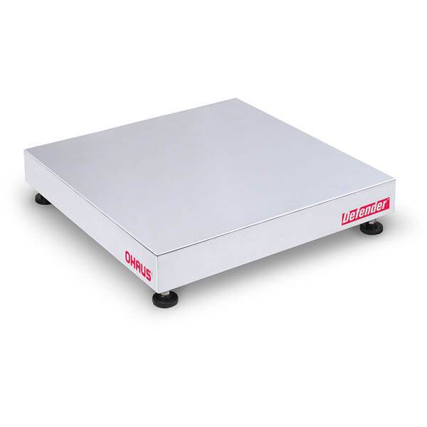 Ohaus 24"x 24" Defender Bases D250RQV, Stainless Steel 500lb x 250kg
