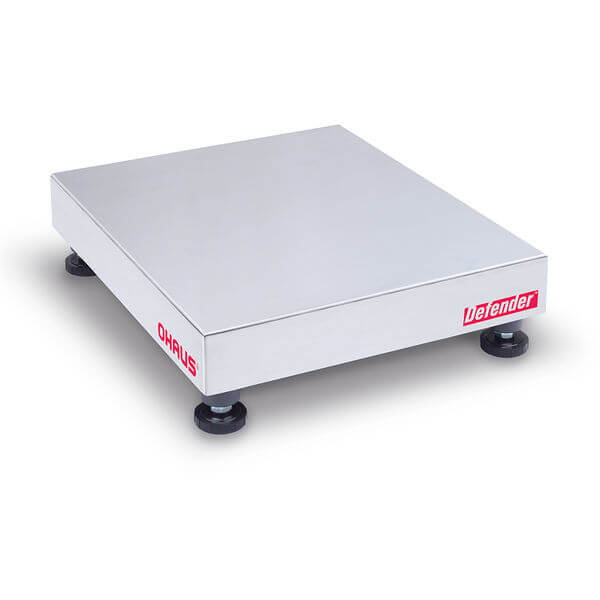 Ohaus 14"x 12" Defender Bases D50RTR, Stainless Steel 100lb x 50kg