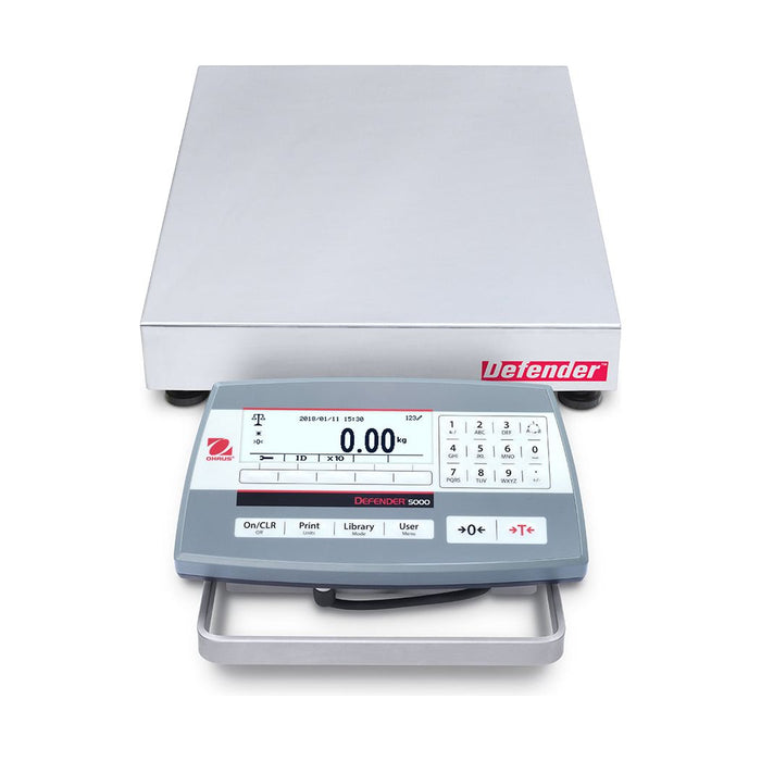 Ohaus 12"x12" Bench Scale, D52P12RQR5 25lbx50kg