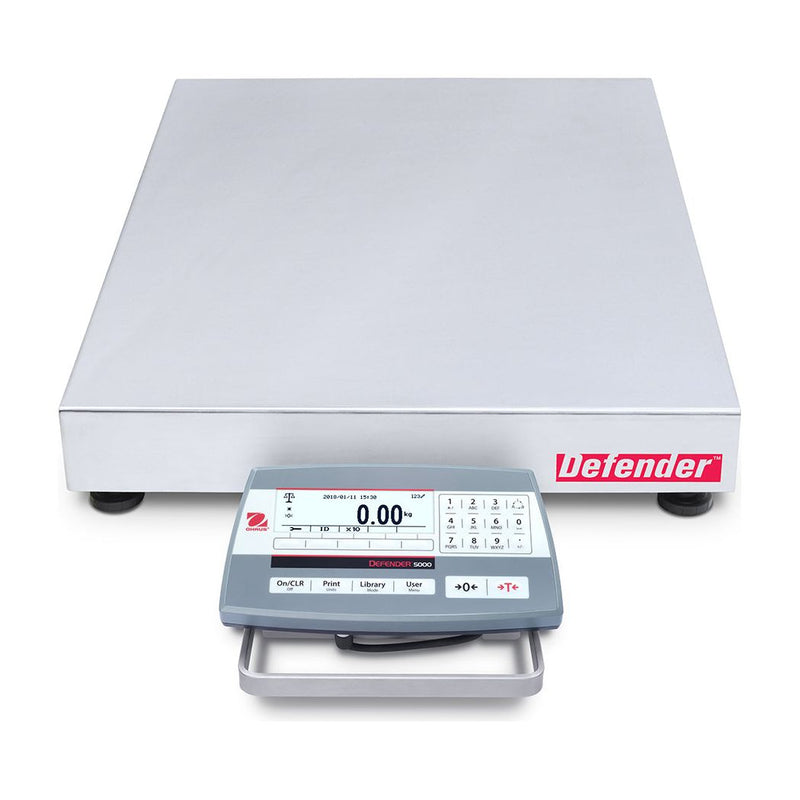Ohaus 24"x18" Bench Scale, D52P125RTX5 250lbx125kg