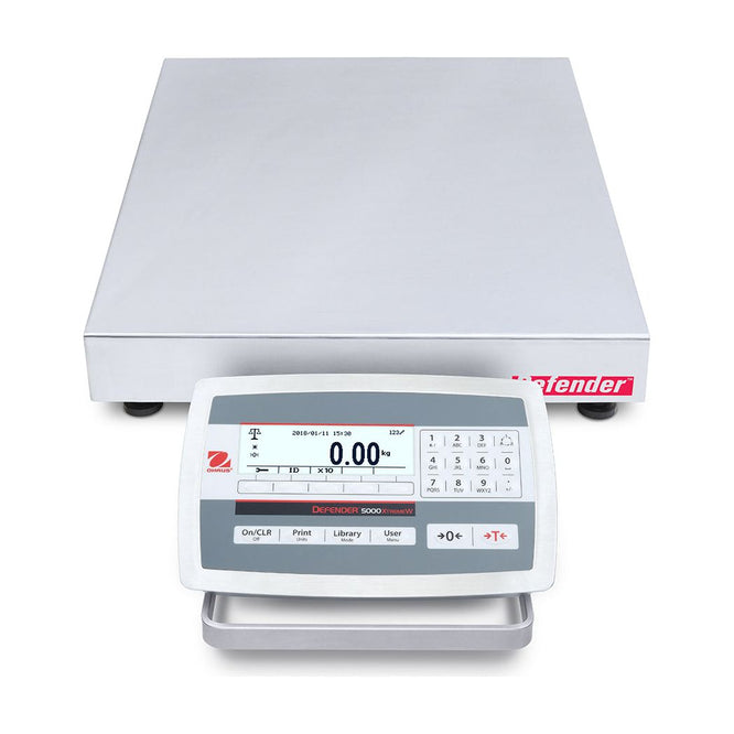 Ohaus Defender Bench Scales D52XW125WQL5, Legal for Trade, 250 lbs x 0.05 lb