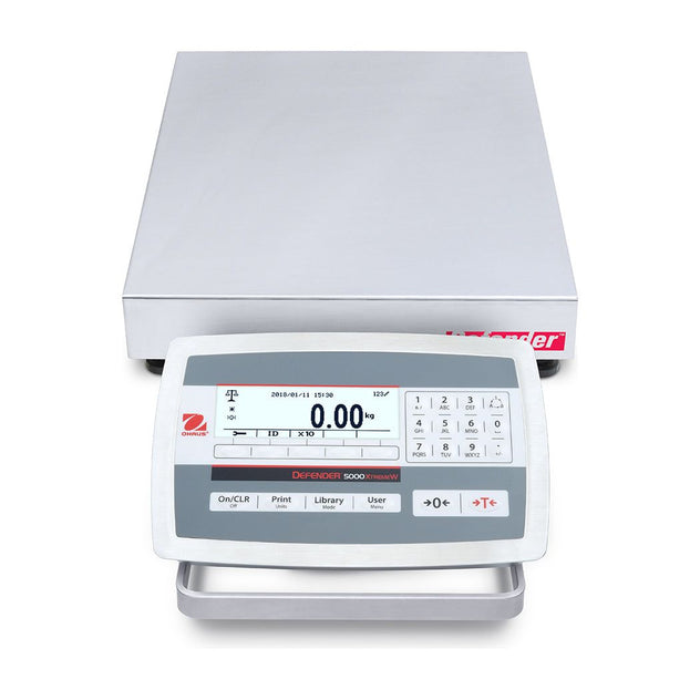 Ohaus Defender Bench Scales D52XW12WQR5, Legal for Trade, 25 lbs x 0.005 lb