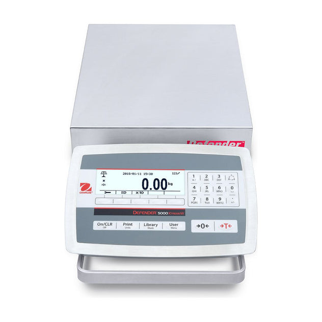 Ohaus Defender Bench Scales D52XW12WQS5, Legal for Trade, 25 lbs x 0.005 lb