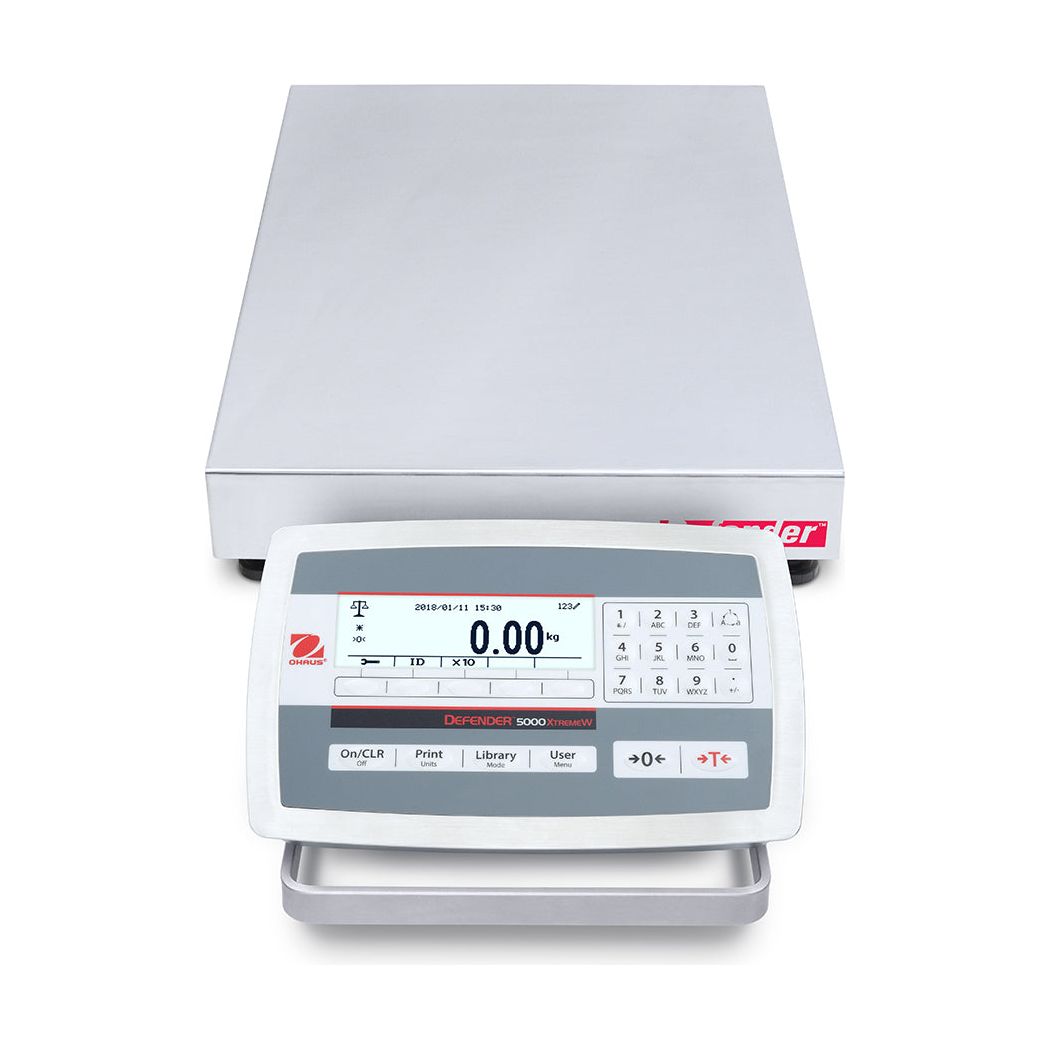 Ohaus 14"x12" Bench Scale, D52XW12RTR5 25 lb x 0.001 lb