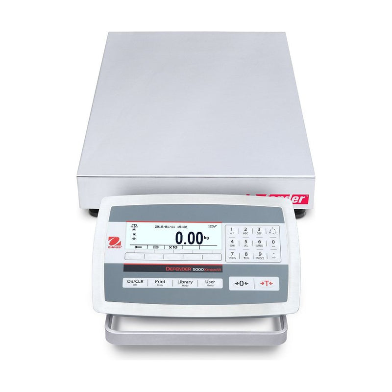 Ohaus 14"x12" Bench Scale,  D52XW25RTR5 50lb x 25kg