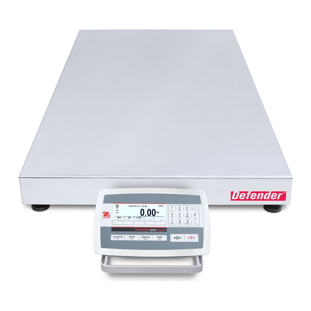 Ohaus 31.5"x 23.6" Bench Scale, D52XW125RTV5 250 lb x 0.01 lb