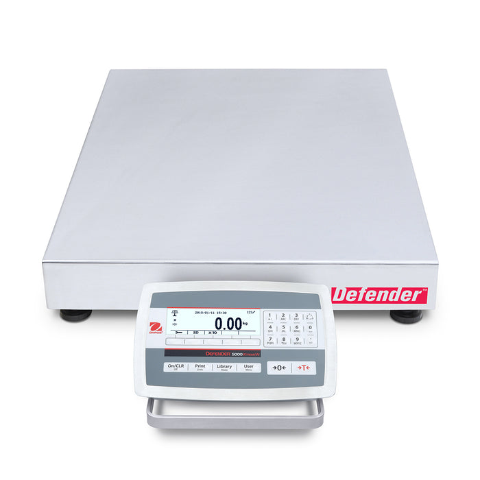 Ohaus Defender Bench Scales D52XW125WTX5, Legal for Trade, 250 lbs x 0.05 lb