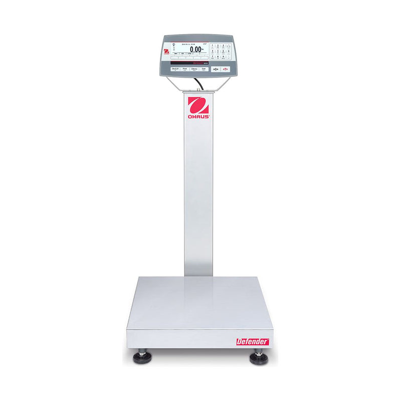 Ohaus 18"x18" Bench Scale, D52P50RQL2 1100lbx50kg