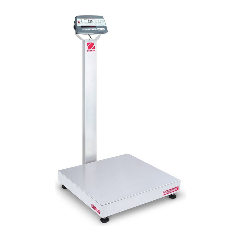 Ohaus 24"x24" Bench Scale,  D52P500RQV3 1000lbx500kg
