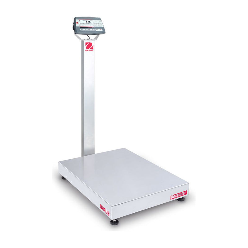 Ohaus 31.5"x 23.6" Bench Scale,  D52P125RTV3 250lb x 125kg