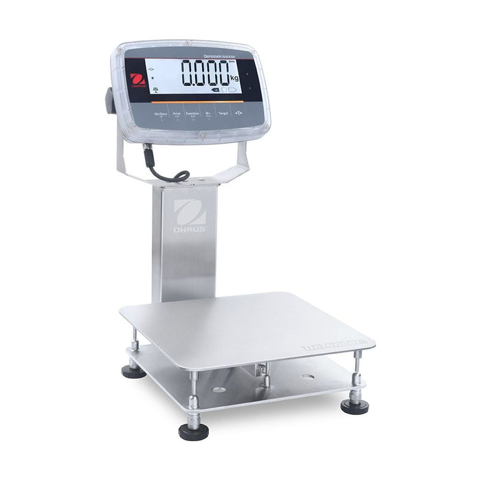 Ohaus Defender 6000 Washdown Bench Scale i-D61PW25K1R6, Legal for Trade, 50 lb x 0.005 lb