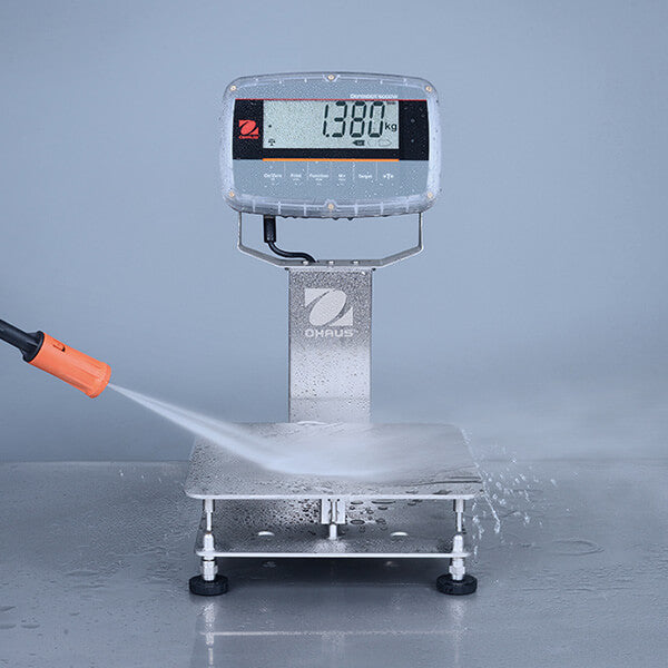 Ohaus Defender 6000 Washdown Bench Scale i-D61PW5K1S6, Legal for Trade, 10 lb x 0.001 lb