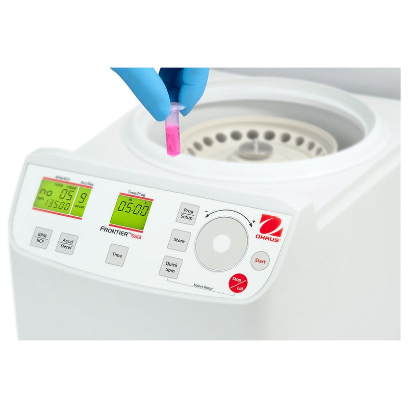 Ohaus Frontier Micro 5000,FC5513+R01 120V, 24 x 1.5 / 2.0 ml, 17,317 g – 120V