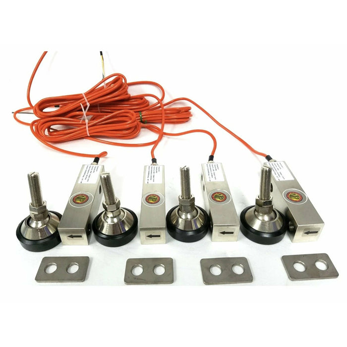 Liberty GX-1-4k lb NTEP ( Small Envelope ) Shear Beam Load Cell Sensors for Platform Floor Scale with Feet & Spacers