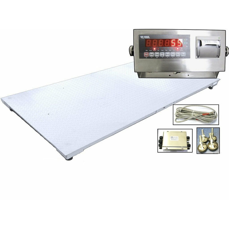Liberty NEW 5' x 8' / (60" x 96") Industrial Floor Scale & LED indicator 10k x 1 lb