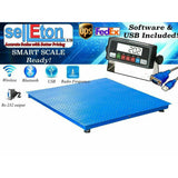 Liberty New 5000lb/1lb 4'x4' (48" x 48") Floor Scale /Pallet Scale with Software & USB!